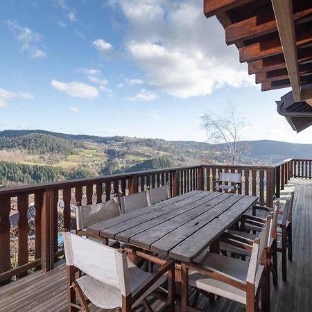 Luxueux Chalet Avec Vue Sur Les Pistes Et Le Hohneck Le Tholy Exterior foto