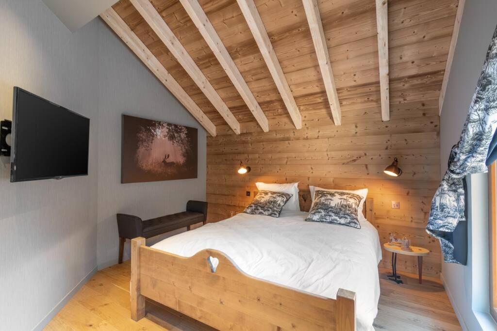 Luxueux Chalet Avec Vue Sur Les Pistes Et Le Hohneck Le Tholy Exterior foto