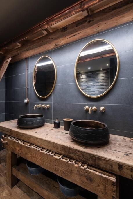 Luxueux Chalet Avec Vue Sur Les Pistes Et Le Hohneck Le Tholy Exterior foto