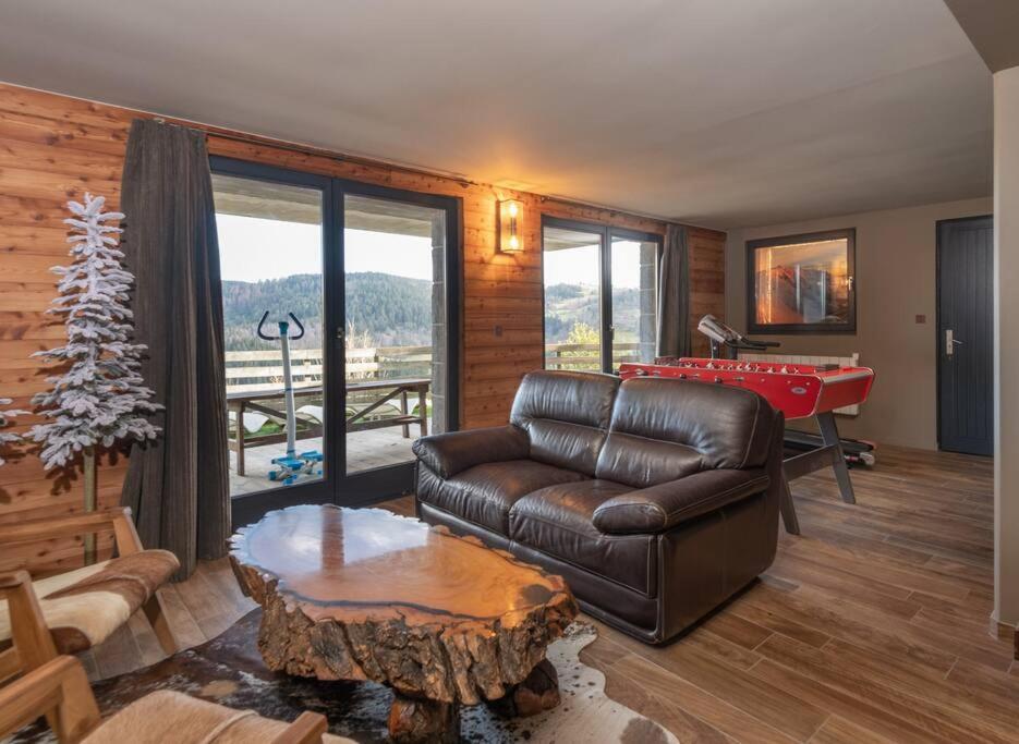 Luxueux Chalet Avec Vue Sur Les Pistes Et Le Hohneck Le Tholy Exterior foto